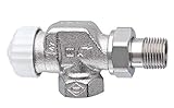 Heimeier Thermostat-Heizkörperventil V-exakt II 1/2' Axialform 3710-02.000 Silber