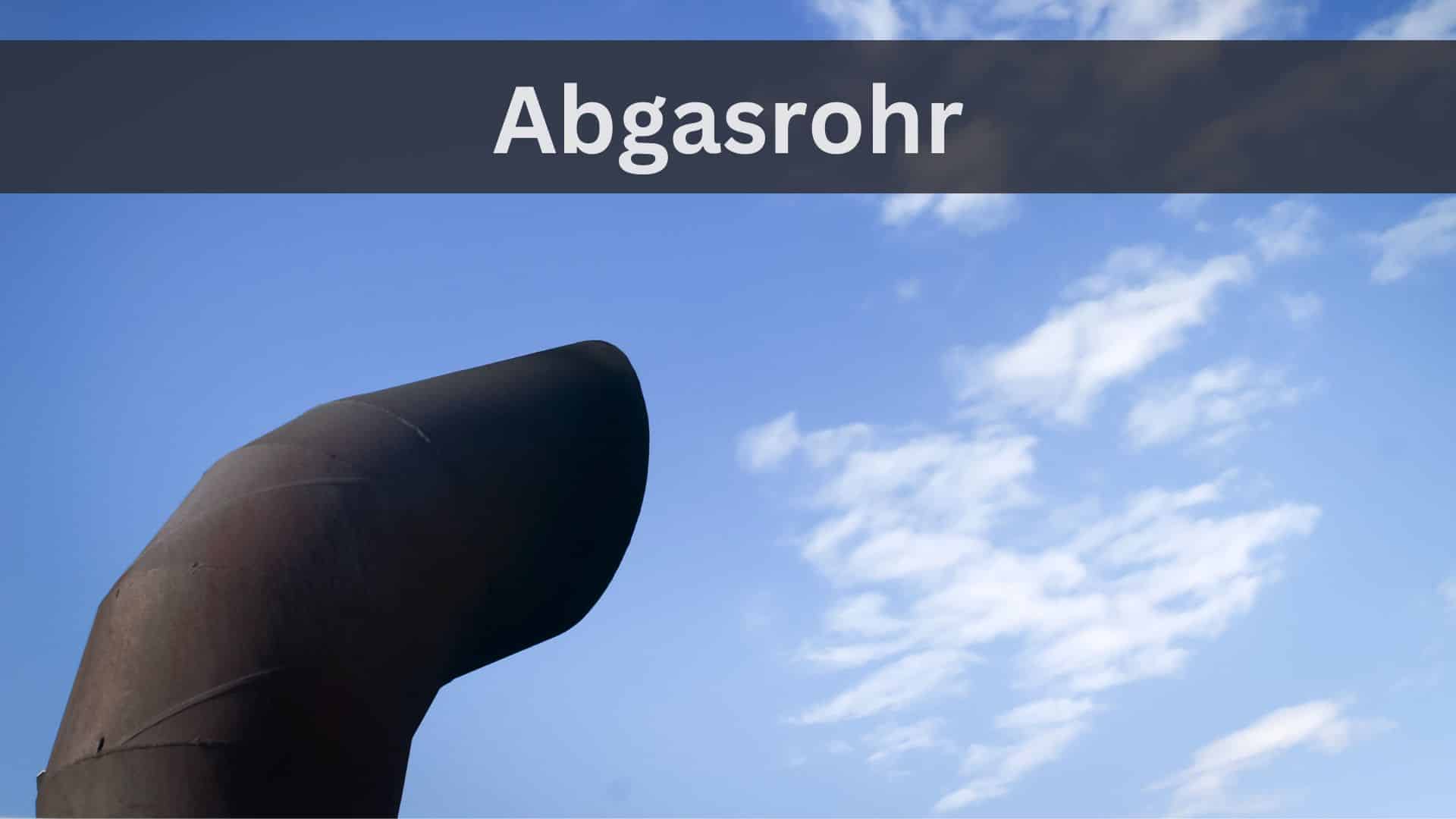 Abgasrohr ✳️ die 10 BESTEN im Test & Vergleich